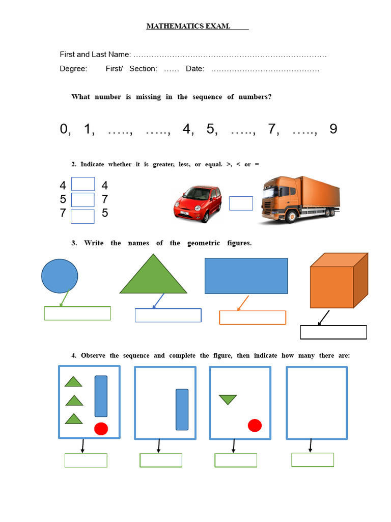 Mathematics Exam Practice Questions | PDF
