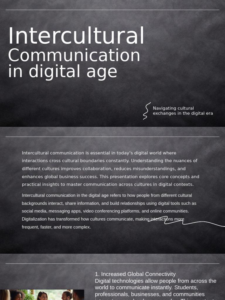 Intercultural Communication | PDF | Cross Cultural Communication ...