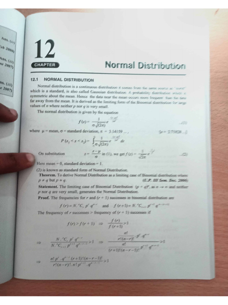 Normal Distribution | PDF