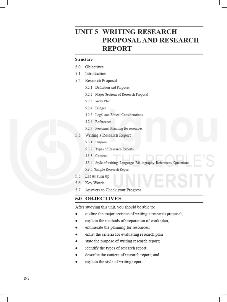 Research Proposal and Report Writing Guide | PDF | Statistics | Hypothesis