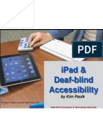 Ipad & Accessibility 2011