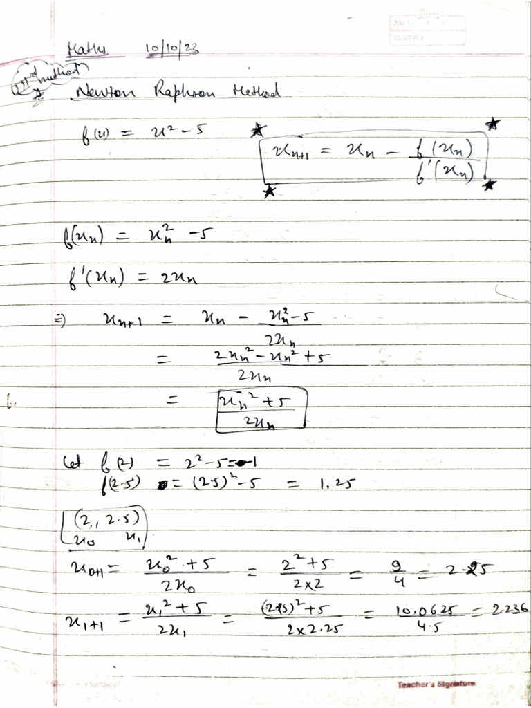 Numerical Methods Complete | PDF