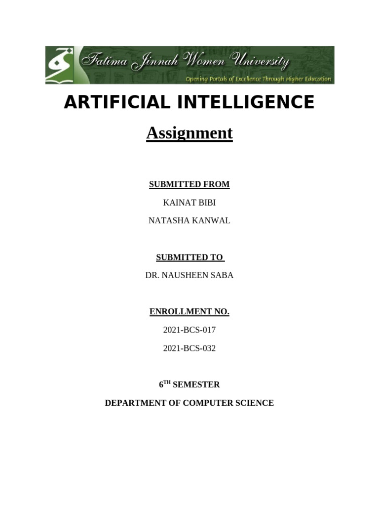 Overview of Artificial Intelligence Fields | PDF | Machine Learning ...