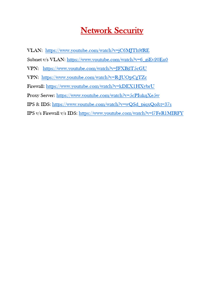 Essential Network Security Concepts | PDF
