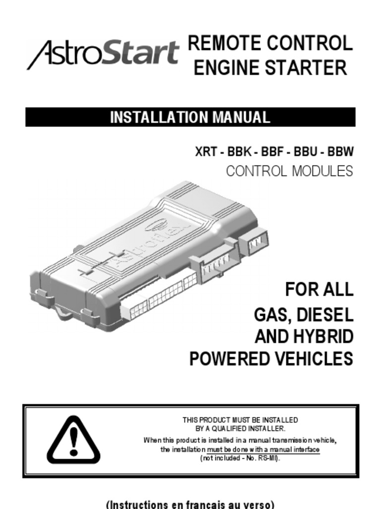 AstroFlex AstroStart RSS-5224_Install | Electrical Connector