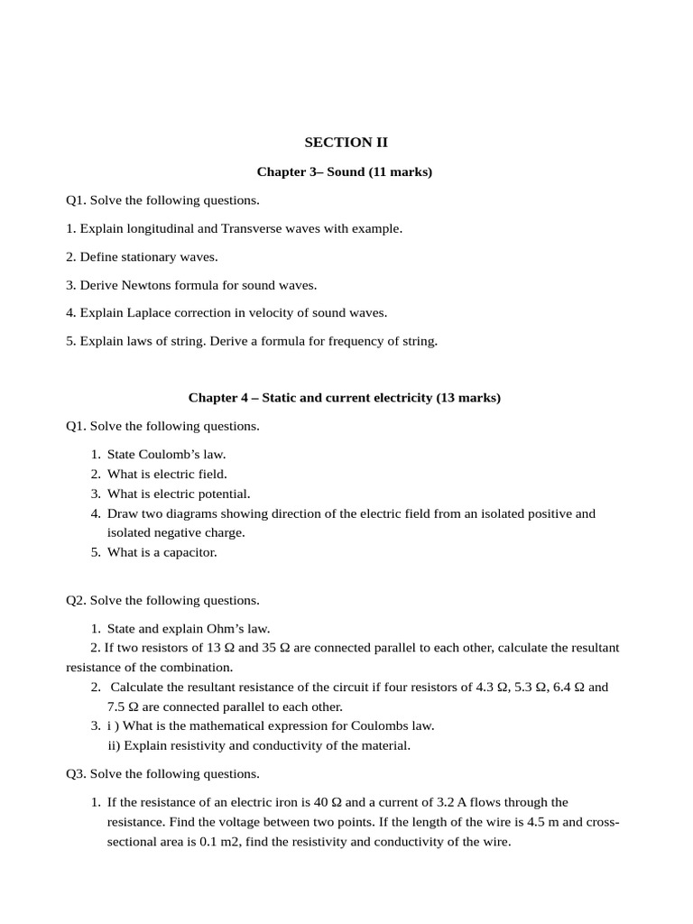 Assignment - Section 2 DME(1) | PDF | Electrical Resistivity And ...