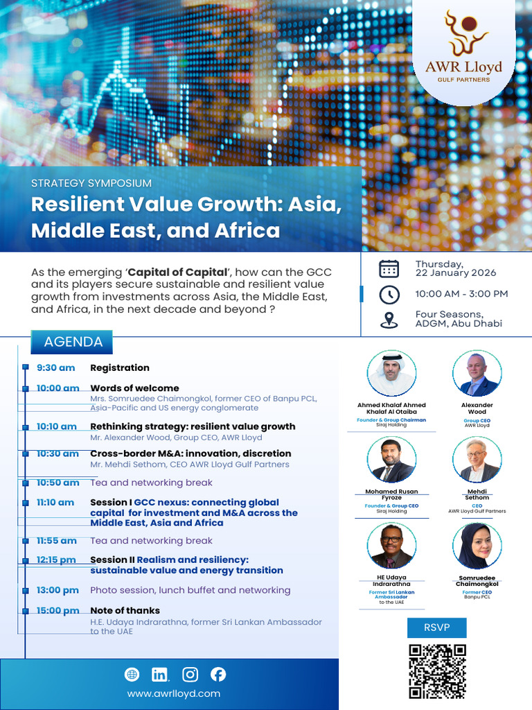 Agenda - Strategy Symposium (22 Jan 2026) | PDF