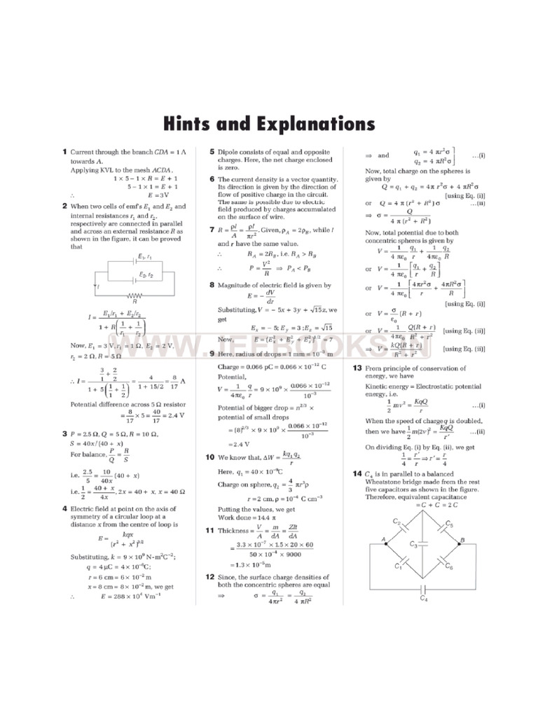 Solution Test 16 | PDF
