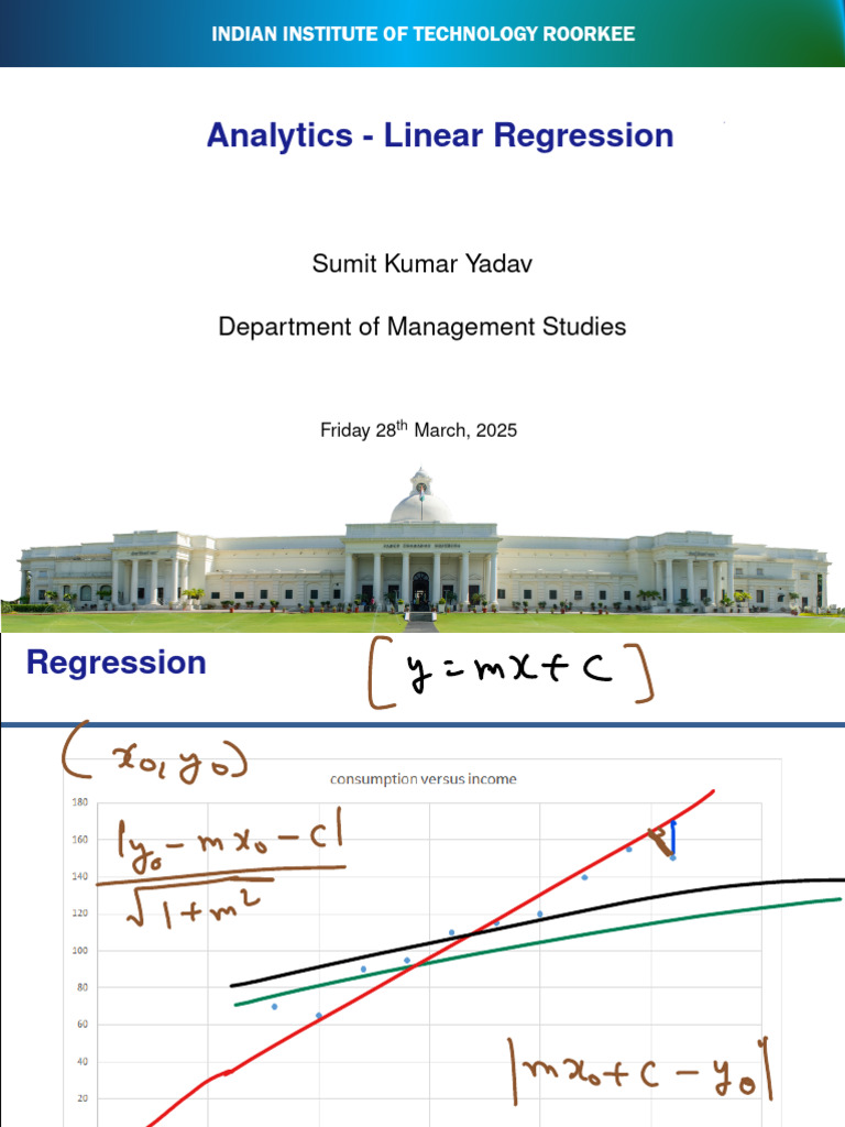 Understanding Linear Regression Analysis | PDF | Linear Regression ...