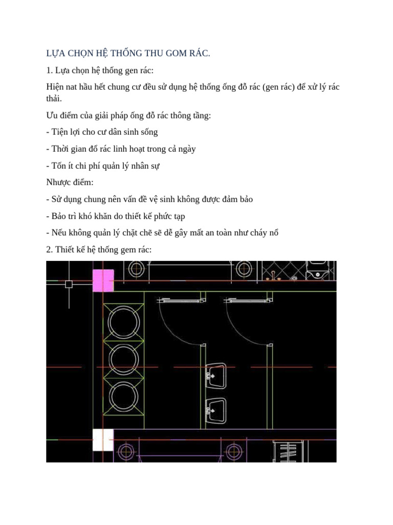 Lựa Chọn Hệ Thống Thu Gom Rác | PDF