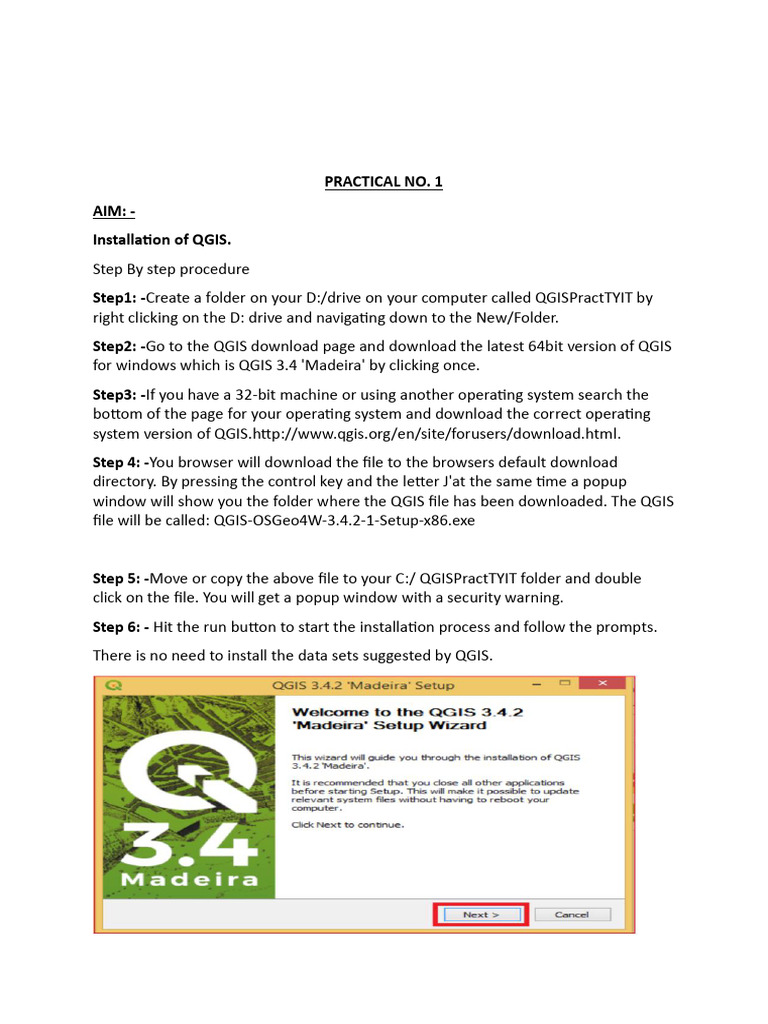 QGIS Installation and Vector Data Management Guide | PDF | Geographic ...