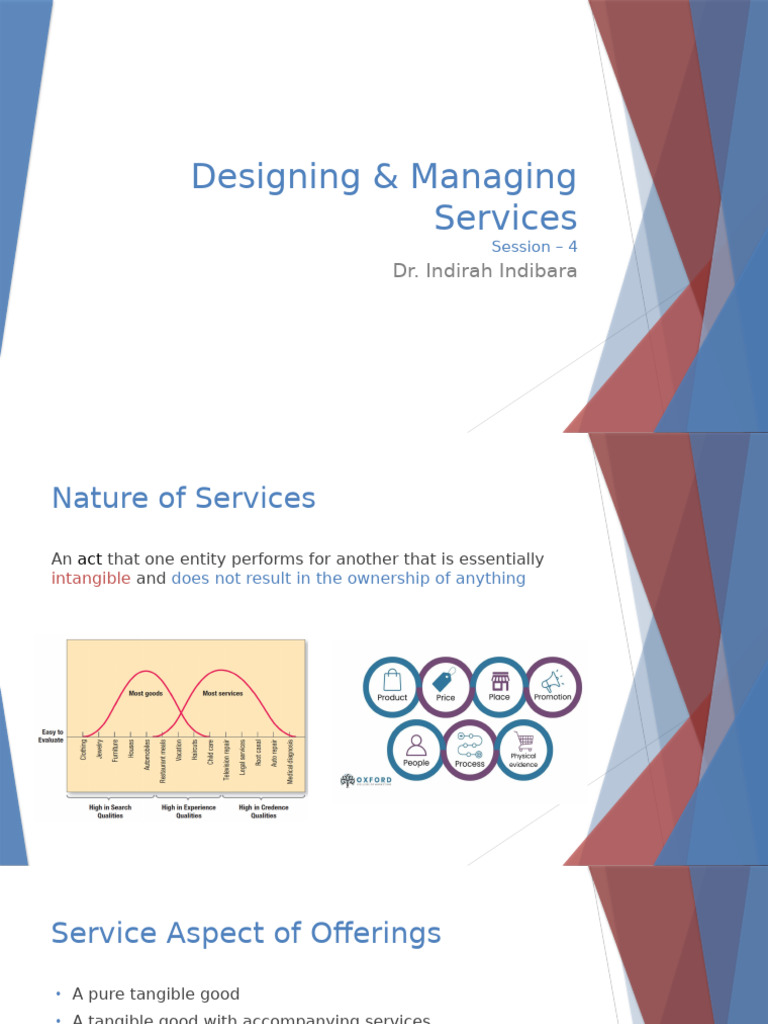 Designing and Managing Intangible Services | PDF