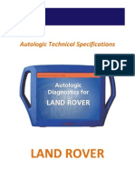 Land Rover Technical Specifications Updated Oct 10