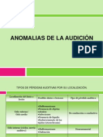 ANOMALIAS DE LA AUDICIÓNtema2