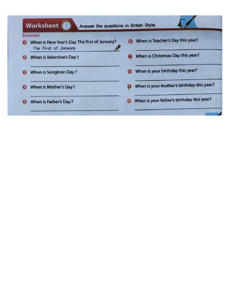Date and Time | PDF