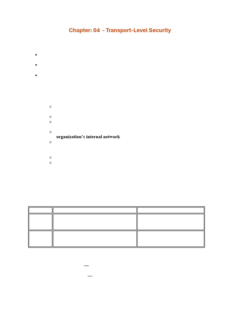 Web Transport Security Essentials | PDF | Transport Layer Security ...
