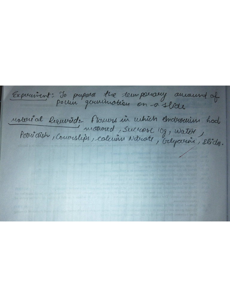 Biology Practical File 2025-26 | PDF