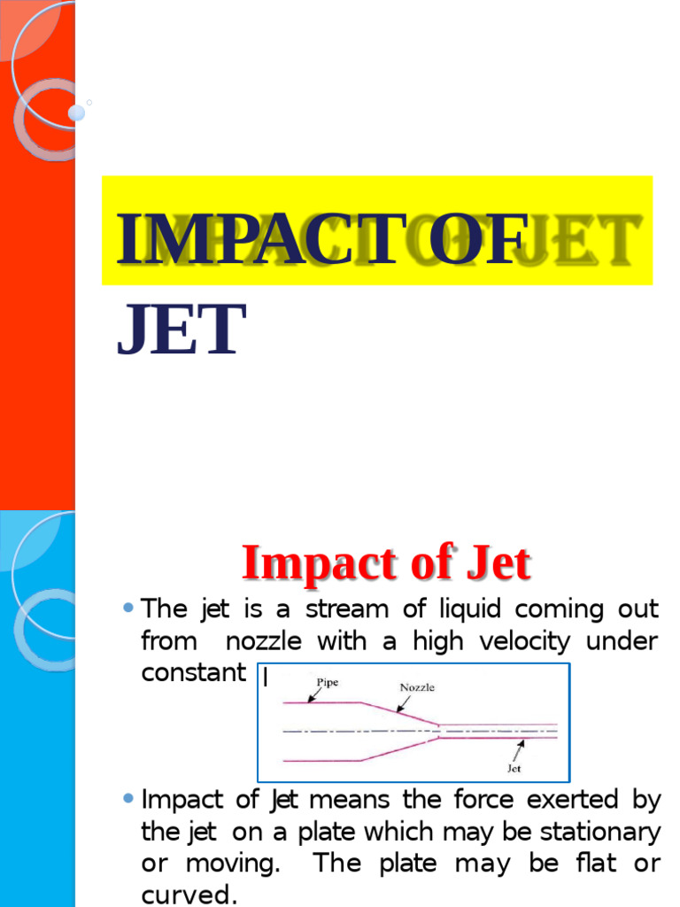 Impact of Jet on Stationary and Moving Plates | PDF | Force | Momentum