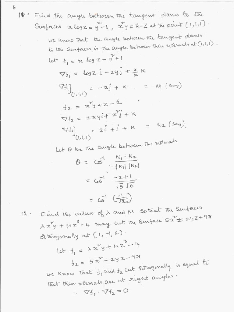 Unit 5 Vector Differentiation | PDF