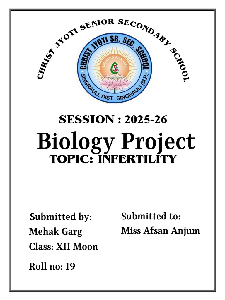 Biology Infertility New - PDF 20251028 151053 0000 | PDF | Infertility ...