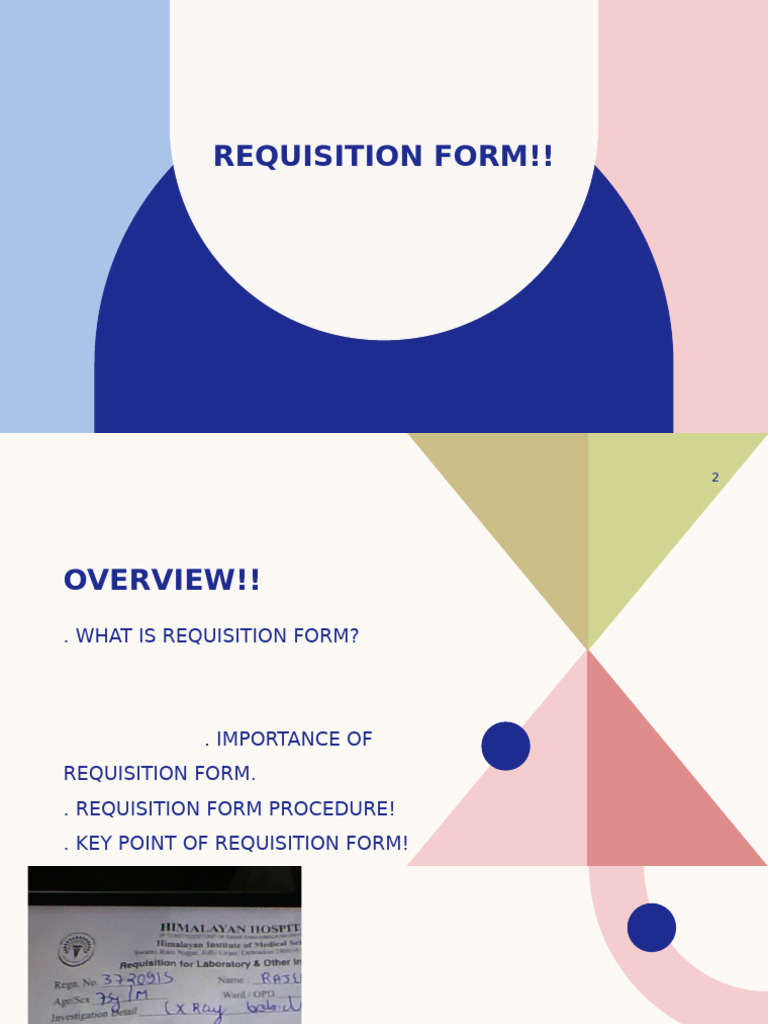 Importance and Procedure of Requisition Forms | PDF