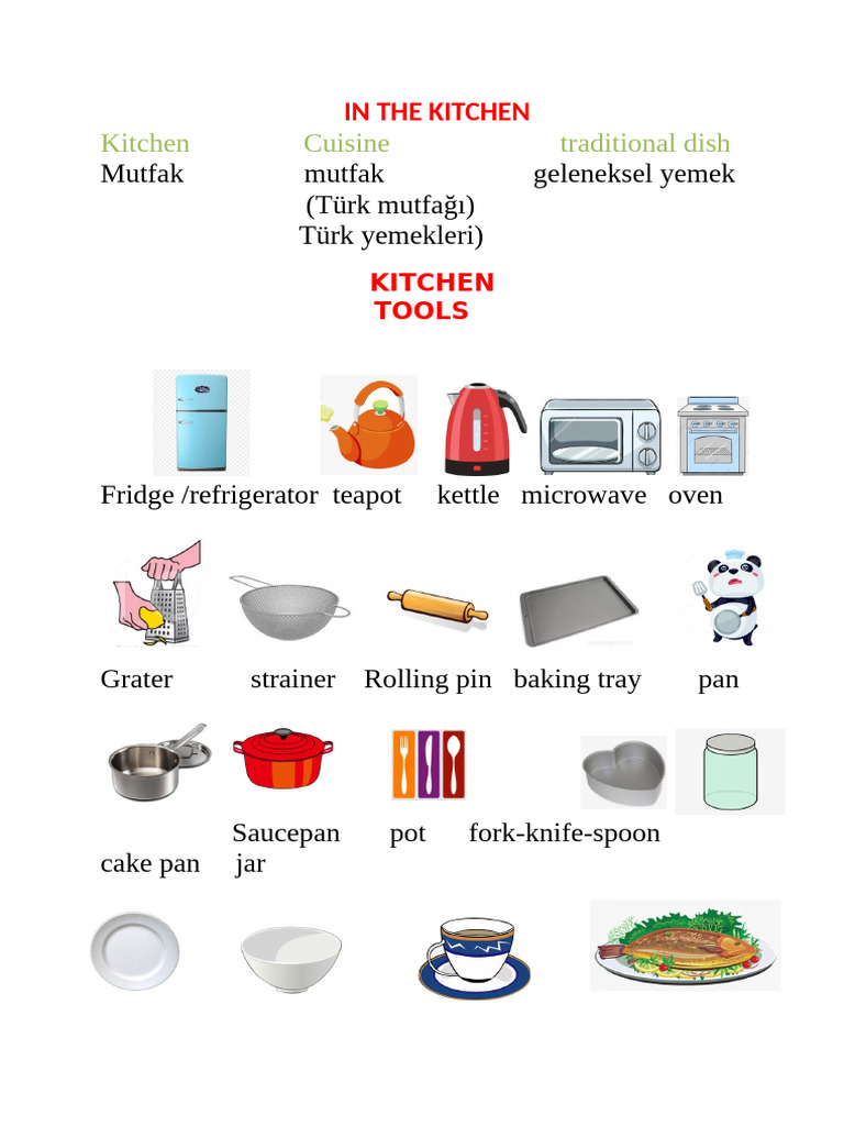 Kitchen Tools and Cooking Methods Guide | PDF