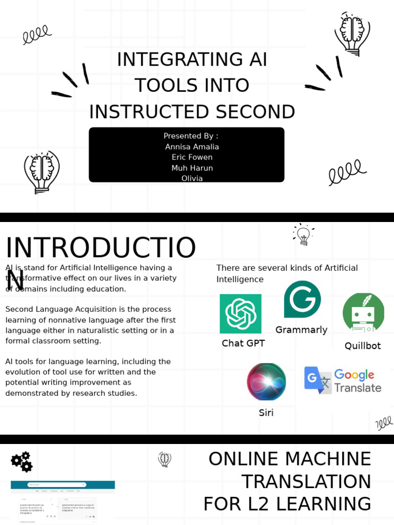 AI Tools for Second Language Learning | PDF | Artificial Intelligence ...