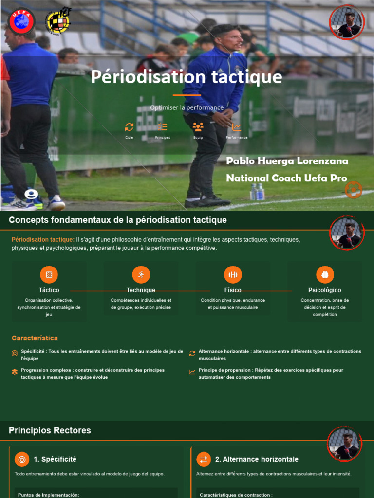 Périodisation tactique en entraînement football | PDF | Psychologie