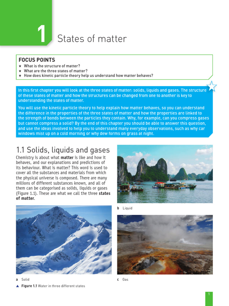 Understanding States of Matter | PDF | Gases | Liquids