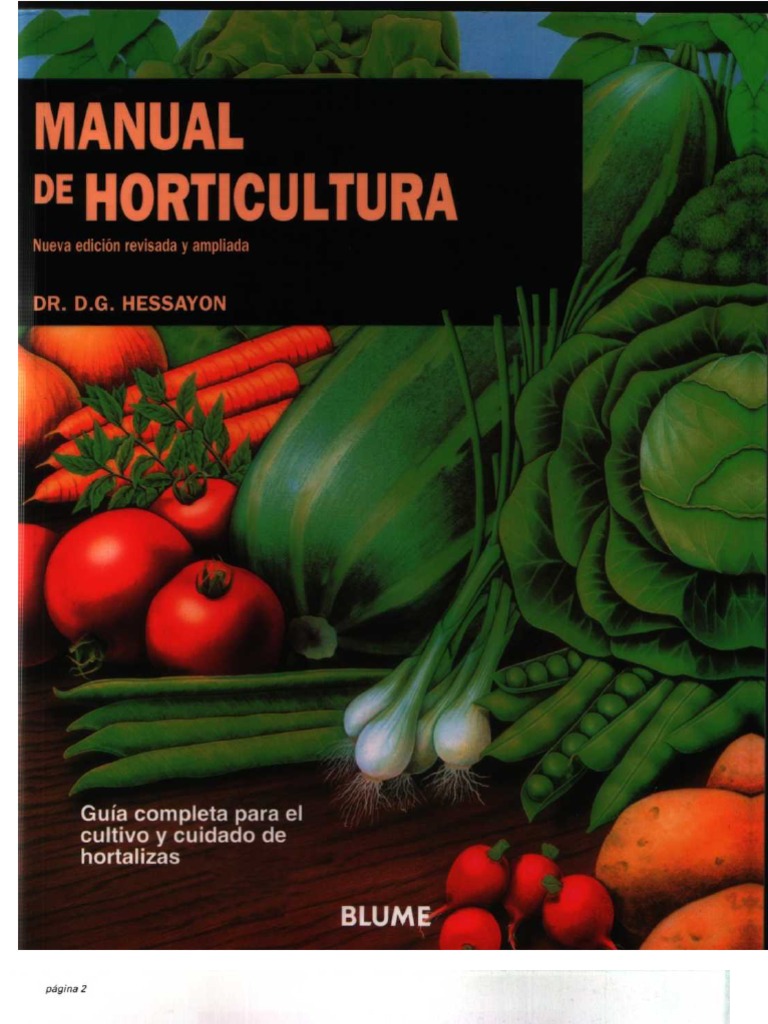 Dr. D.G. Hessayon - Manual de Horticultura | PDF