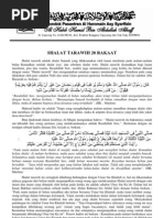 Download Dalil  Sejarah Sholat Tarawih 20 Rakaat by Indy Trini Humaera SN96232829 doc pdf