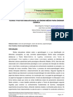 Teoria Vygotskyana Aplicada Ao Ensino Médio para Ensinar