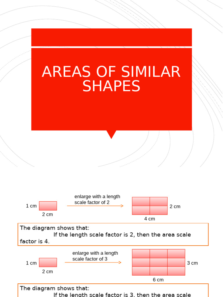 Similar Areas | PDF | Area | Shape