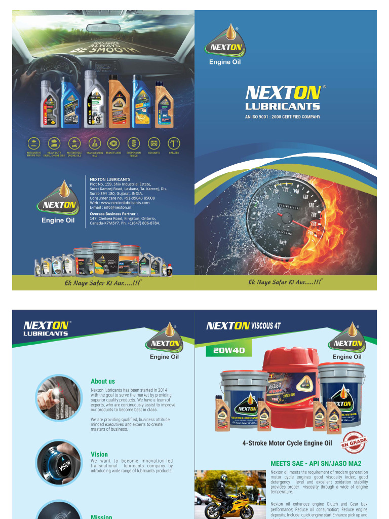 Nexton Engine Oil | PDF