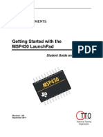 Getting Started With The MSP430 LaunchPad