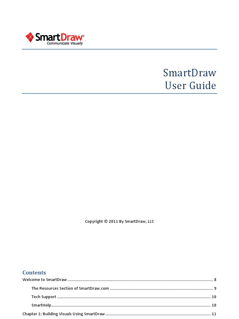 SmartDraw User Guide | PDF | Business | Computers