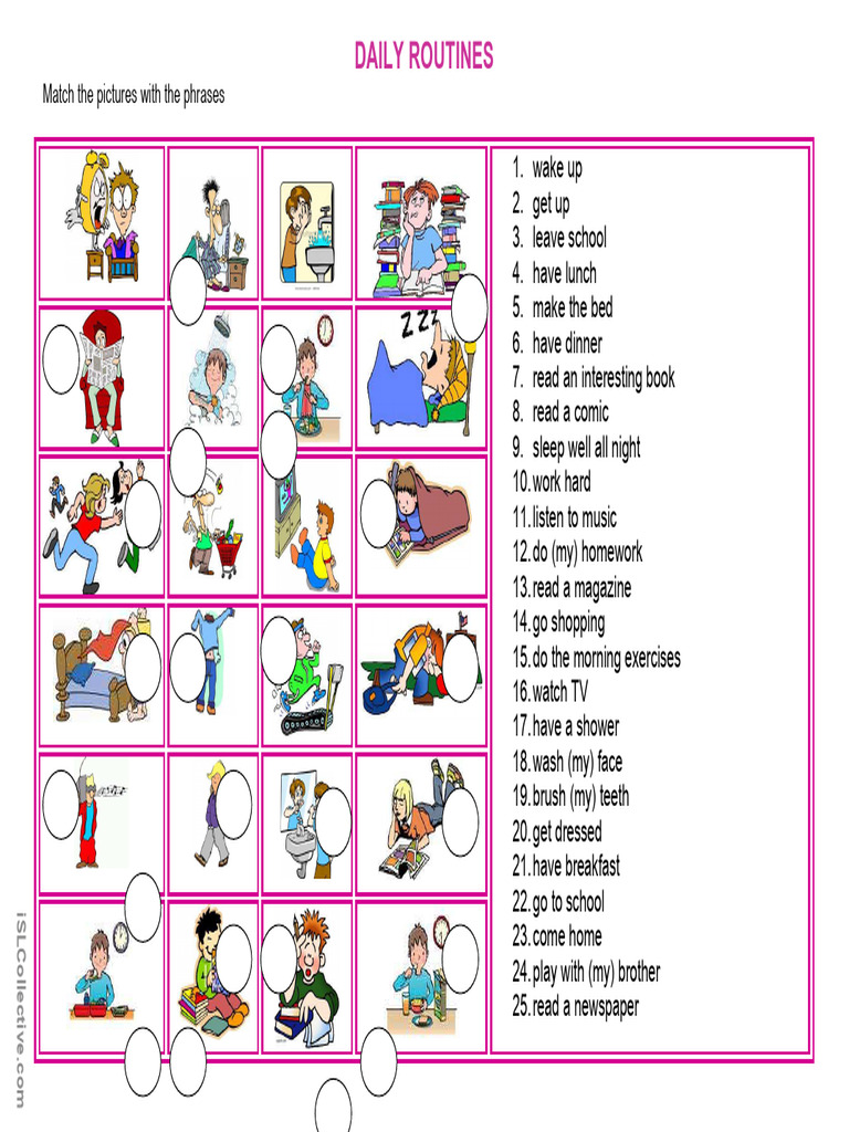 Daily Routines | PDF