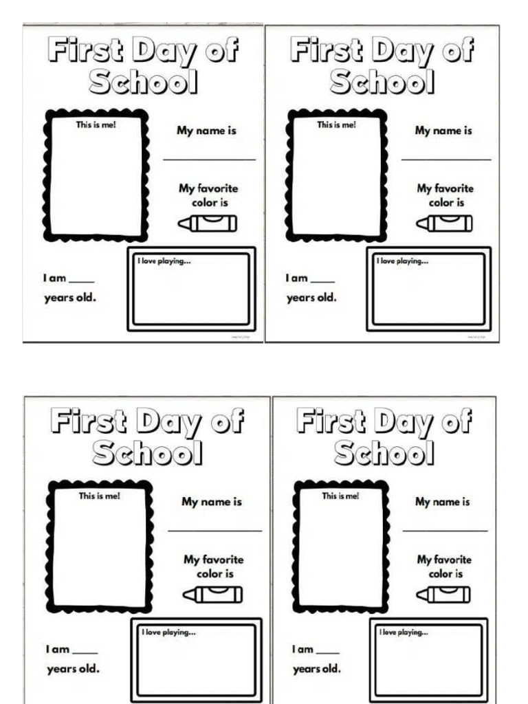 First Day | PDF