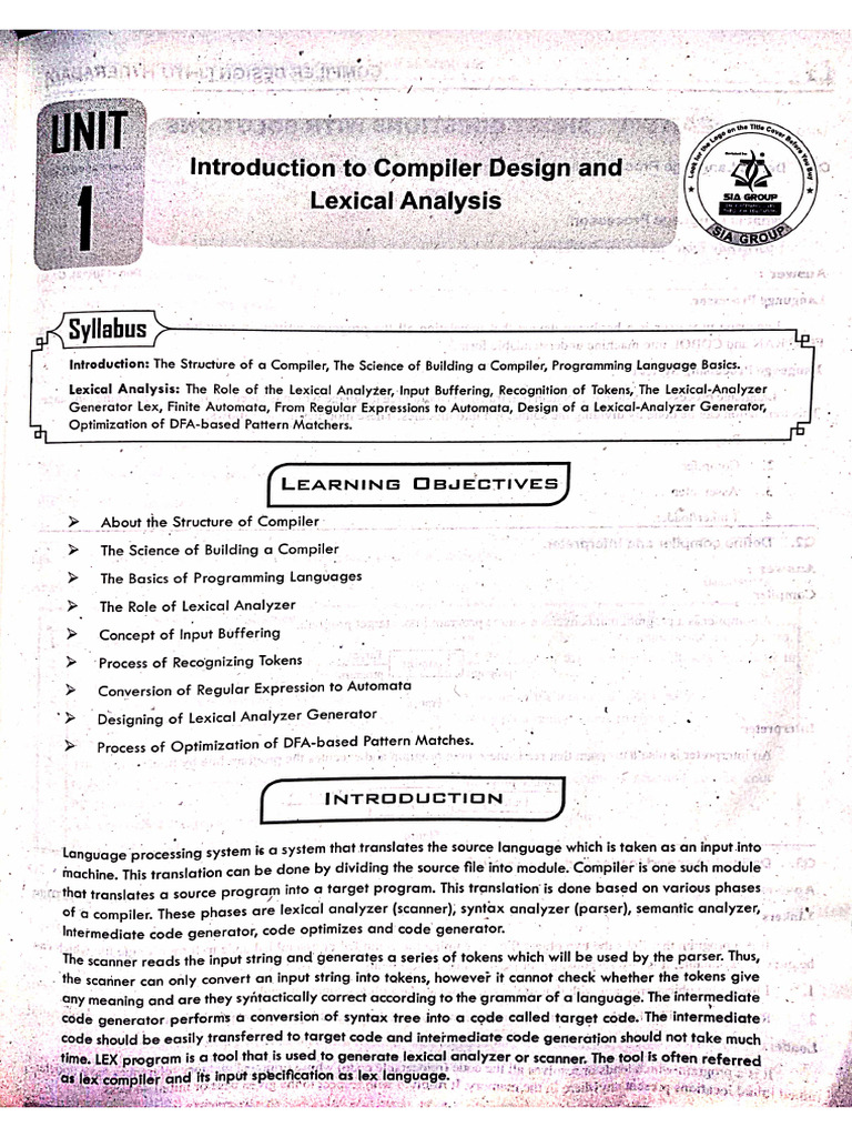 CD Unit 1 | PDF
