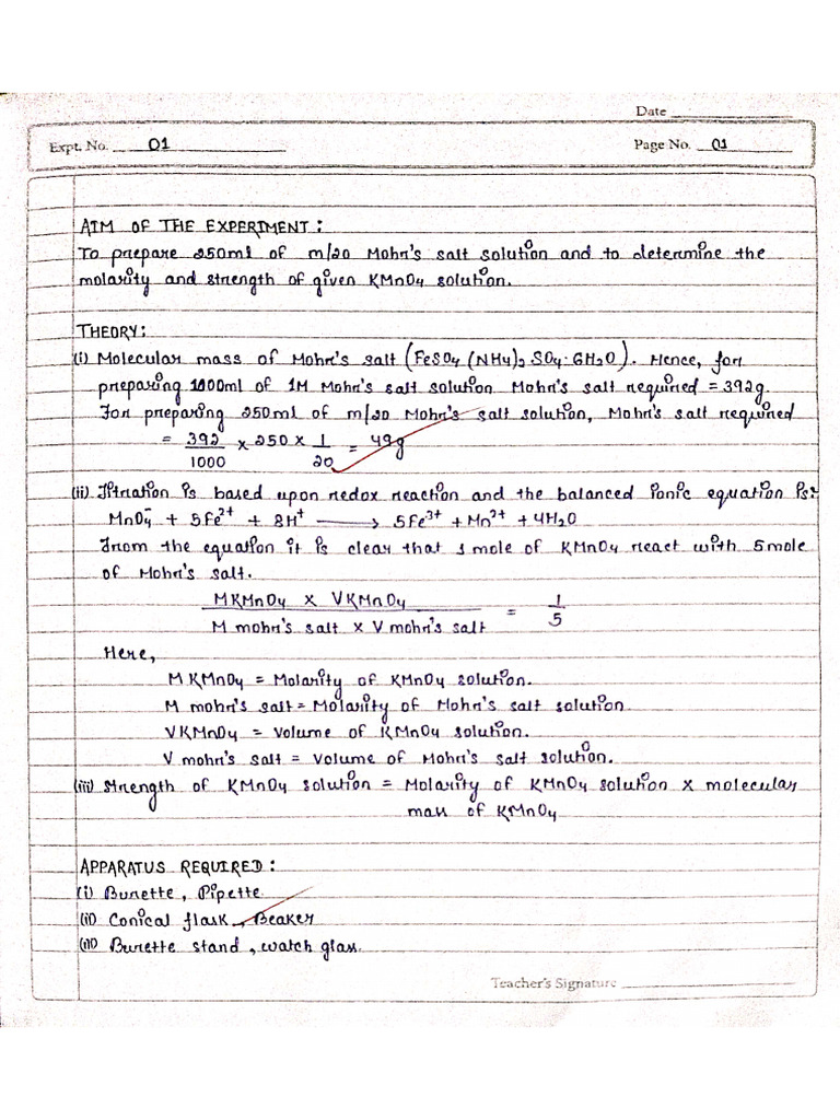 Experiment No - 1 | PDF
