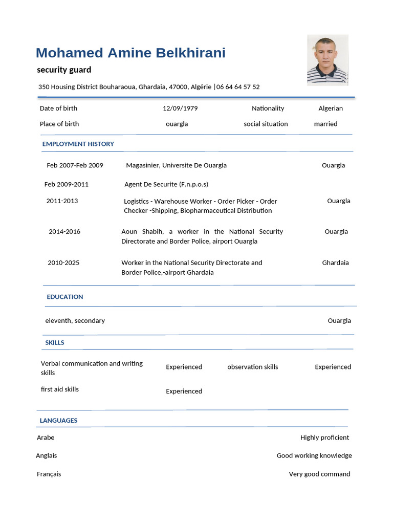 Mohamed Amine | PDF