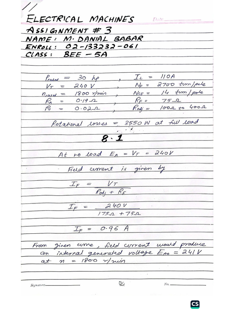 EM Assign 3 | PDF