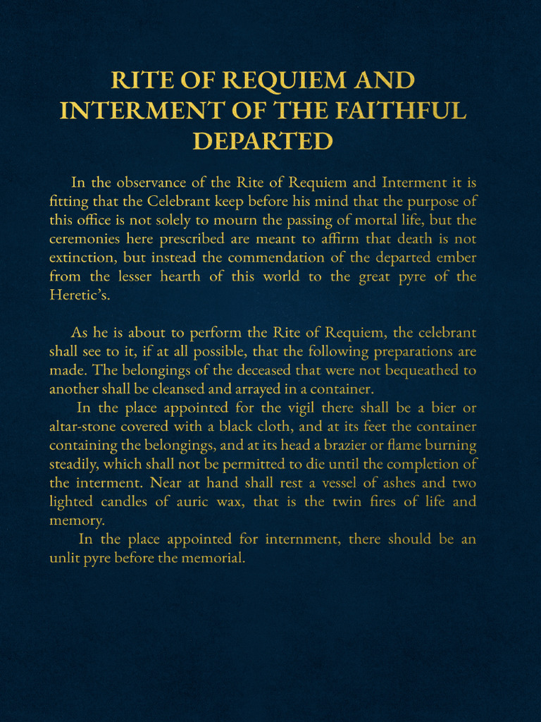 Requiem | PDF