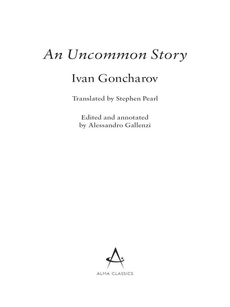 Uncommon Story Extract | PDF