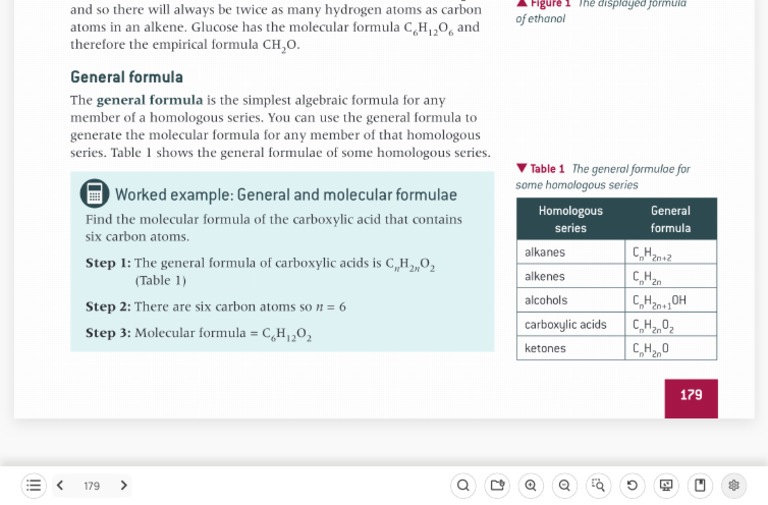 General and Molecular Formulae Explained | PDF
