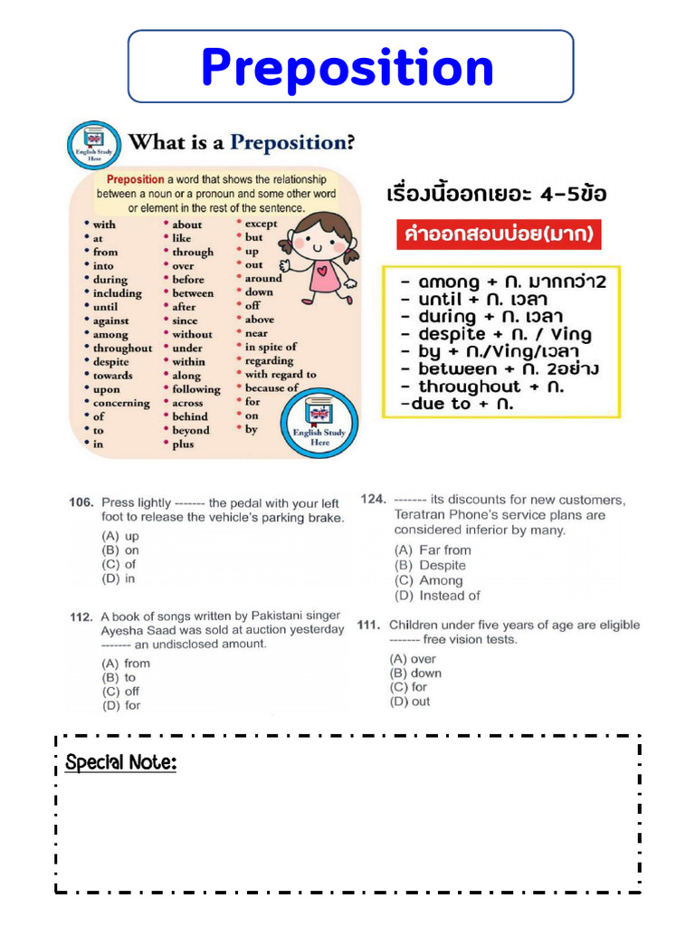 23 Preposition Page 84 | PDF