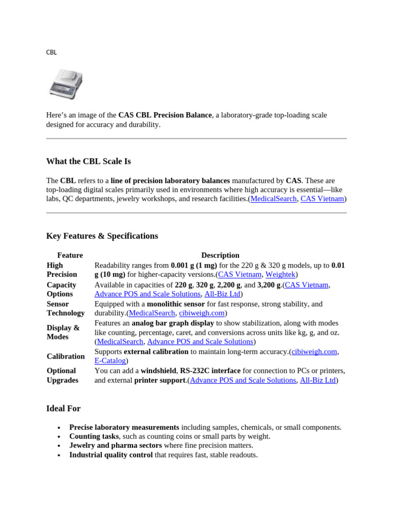 Cbl | PDF