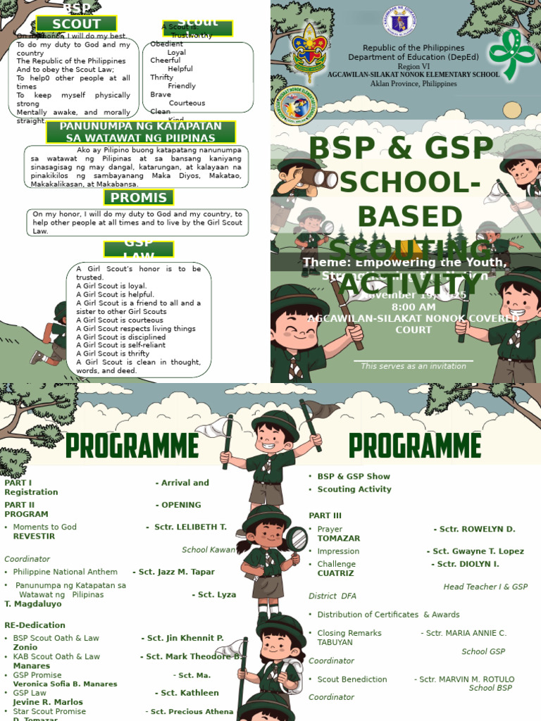 Scouting Activity Invitation - Aklan, PH | PDF | Youth Organizations ...