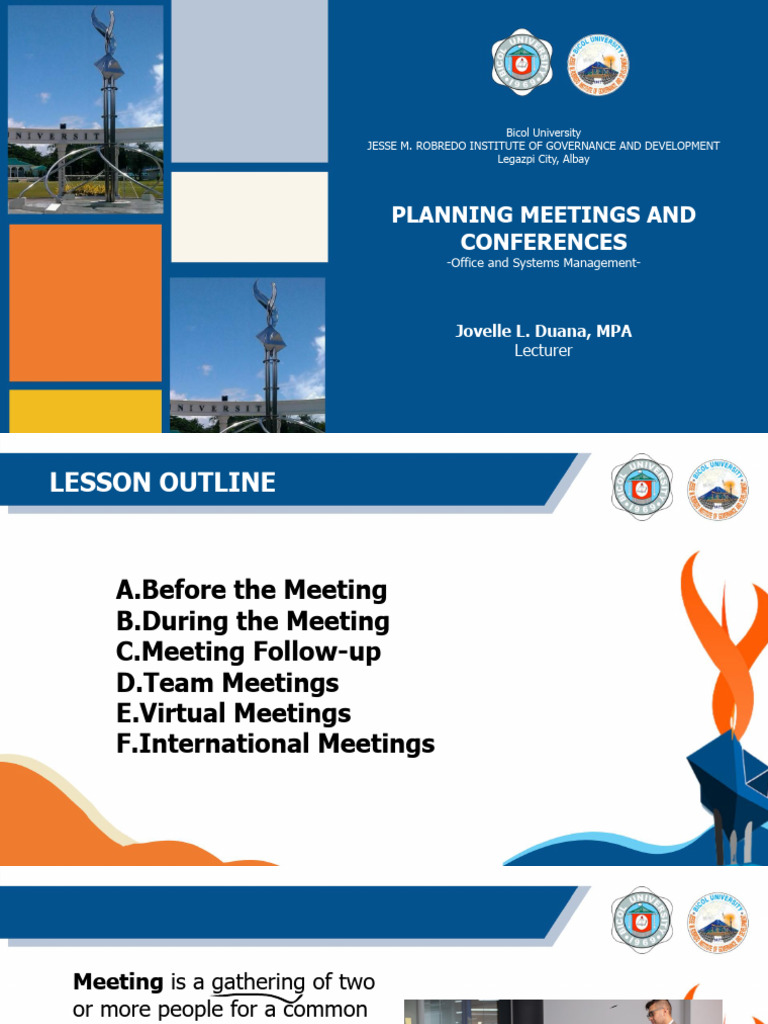 Effective Meeting Planning Guide | PDF