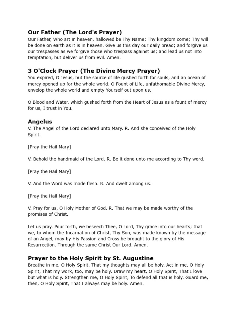 Prayer Recitation | PDF